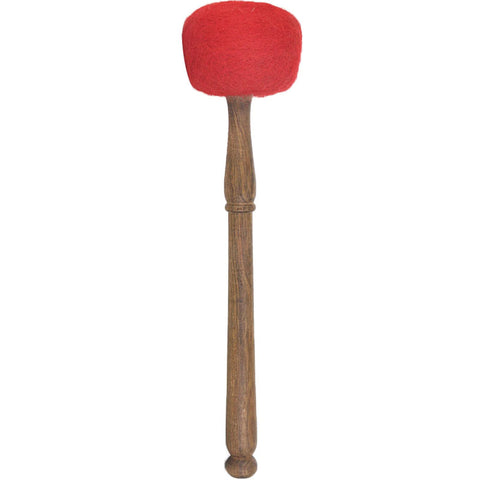 mailloche a percussion rouge